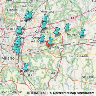 Mappa Via II Giugno, 20060 Vignate MI, Italia (9.31)