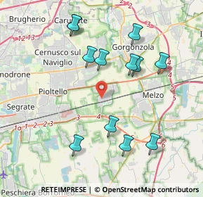 Mappa Via II Giugno, 20060 Vignate MI, Italia (4.02583)