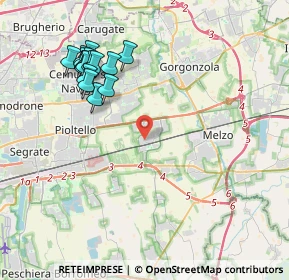 Mappa Via II Giugno, 20060 Vignate MI, Italia (4.29188)