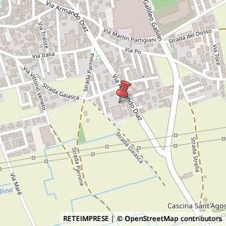 Mappa Strada Privata Alfonso Lamarmora,  3, 28062 Cameri, Novara (Piemonte)