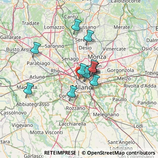 Mappa Via Teglio, 20158 Milano MI, Italia (10.62545)