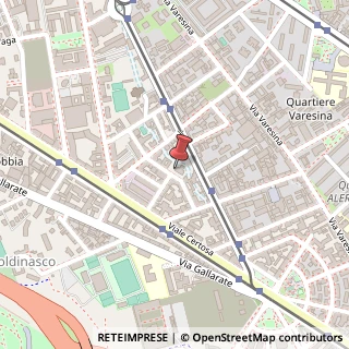 Mappa Via Rosa Salvatore, 18, 20156 Milano, Milano (Lombardia)