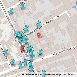 Mappa Via Privata Battista De Rolandi, 20156 Milano MI, Italia (0.09655)
