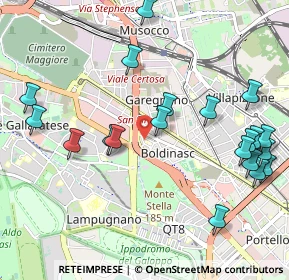 Mappa Via Civenna, 20151 Milano MI, Italia (1.196)