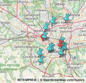 Mappa Via Civenna, 20151 Milano MI, Italia (6.31769)