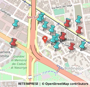Mappa Via Civenna, 20151 Milano MI, Italia (0.2495)