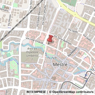 Mappa Via L. Einaudi, 40, 30174 Venezia, Venezia (Veneto)