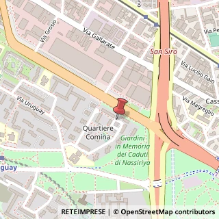 Mappa Via delle Ande, 15, 20151 Milano, Milano (Lombardia)