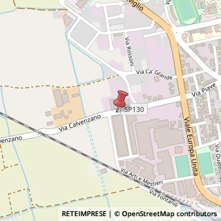 Mappa Via Calvenzano, 26, 24043 Caravaggio, Bergamo (Lombardia)