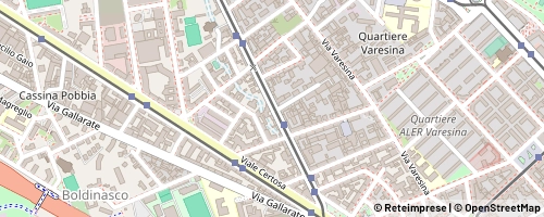 Mappa Milano