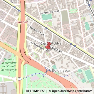 Mappa Via dei Cignoli, 1, 20151 Milano, Milano (Lombardia)