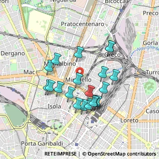 Mappa Via Antonio Ghislanzoni, 20125 Milano MI, Italia (0.811)