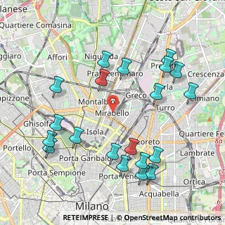 Mappa Via Antonio Ghislanzoni, 20125 Milano MI, Italia (2.311)