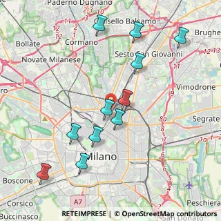 Mappa Via Antonio Ghislanzoni, 20125 Milano MI, Italia (4.19273)