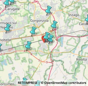 Mappa Via Cristoforo Colombo, 20066 Melzo MI, Italia (5.994)