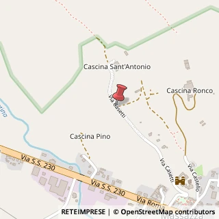 Mappa Via Casetti, 12, 13873 Massazza BI, Italia, 13885 Salussola, Biella (Piemonte)
