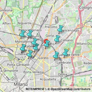 Mappa V.le Monza, 20127 Milano MI, Italia (1.6575)