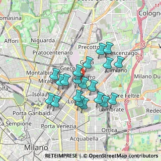 Mappa V.le Monza, 20127 Milano MI, Italia (1.4285)