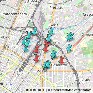 Mappa V.le Monza, 20127 Milano MI, Italia (0.818)