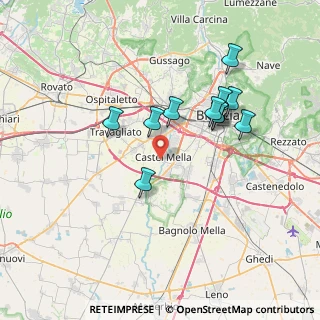 Mappa Via per Torbole, 25030 Castel Mella BS, Italia (6.55818)