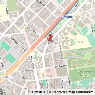 Mappa Via Monfalcone, 38, 20134 Milano, Milano (Lombardia)