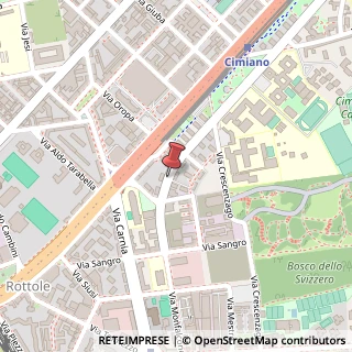 Mappa Via Monfalcone,  36, 20132 Milano, Milano (Lombardia)