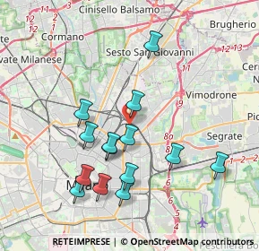 Mappa Via Bolzano, 20127 Milano MI, Italia (3.70071)