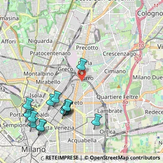 Mappa Via Privata Luigi Cibrario, 20127 Milano MI, Italia (2.62467)