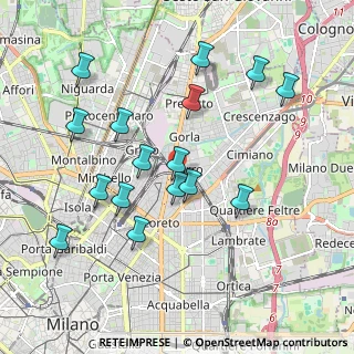 Mappa Via Privata Luigi Cibrario, 20127 Milano MI, Italia (1.94688)