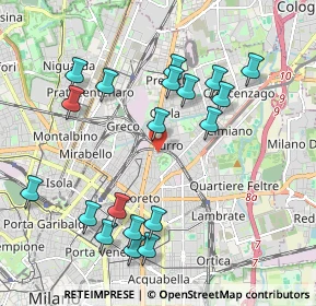 Mappa Via Bolzano, 20127 Milano MI, Italia (2.11895)