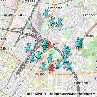 Mappa Via Bolzano, 20127 Milano MI, Italia (0.971)