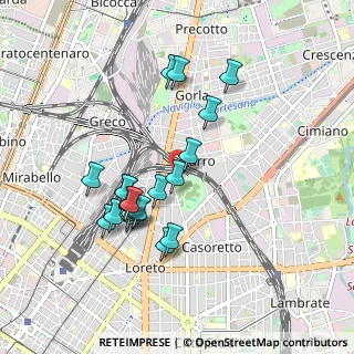 Mappa Via Bolzano, 20127 Milano MI, Italia (0.843)