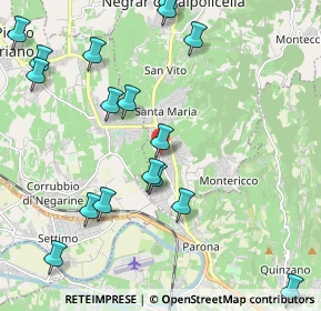 Mappa Via Camarele, 37024 Negrar di Valpolicella VR, Italia (2.52647)