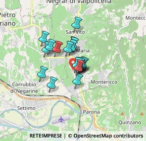 Mappa Via Camarele, 37024 Negrar di Valpolicella VR, Italia (0.9585)