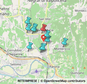 Mappa Via Camarele, 37024 Negrar di Valpolicella VR, Italia (1.17455)