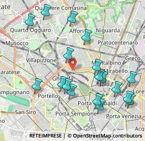 Mappa Piazzale Costantino Nigra, 20158 Milano MI, Italia (2.20056)