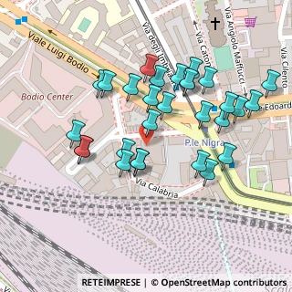 Mappa Piazzale Costantino Nigra, 20158 Milano MI, Italia (0.1069)