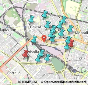 Mappa Piazzale Costantino Nigra, 20158 Milano MI, Italia (0.8045)