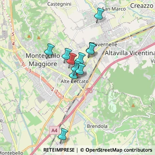 Mappa Via Don Attilio Pozzan, 36075 Montecchio Maggiore VI, Italia (1.31273)