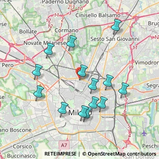Mappa Via Paolo Bassi, 20159 Milano MI, Italia (3.95929)