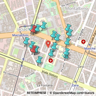 Mappa Via Paolo Bassi, 20159 Milano MI, Italia (0.1945)