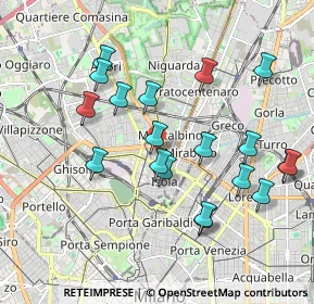 Mappa Via Paolo Bassi, 20159 Milano MI, Italia (1.93211)