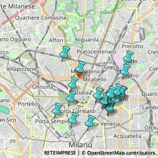 Mappa Via Paolo Bassi, 20159 Milano MI, Italia (2.0785)