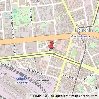 Mappa Viale Vincenzo Lancetti, 4, 20158 Milano, Milano (Lombardia)