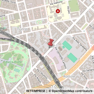 Mappa Via Padova, 95, 20127 Baranzate, Milano (Lombardia)