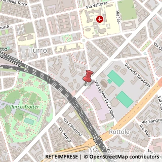 Mappa Via Padova,  95, 20127 Milano, Milano (Lombardia)