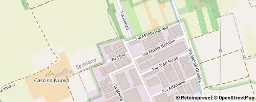Mappa Bareggio