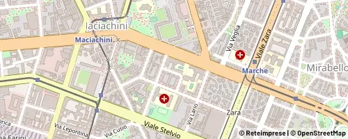 Mappa Milan