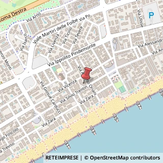 Mappa Via Silvio Trentin, 42/E, 30016 Jesolo, Venezia (Veneto)