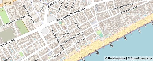 Mappa Jesolo